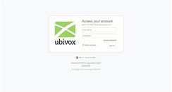 Desktop Screenshot of bulow-management-as.clients.ubivox.com